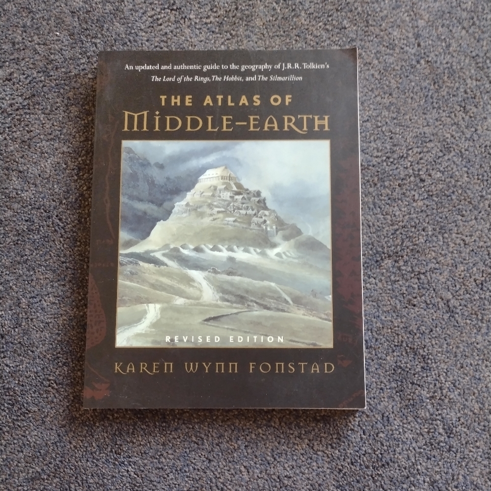 Atlas of Middle Earth by Karen Wynn Fonstad 1991
